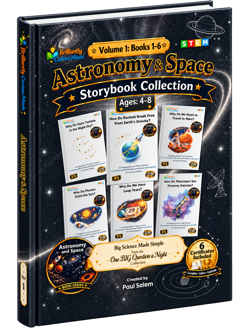 3D hardcover mockup of Astronomy & Space