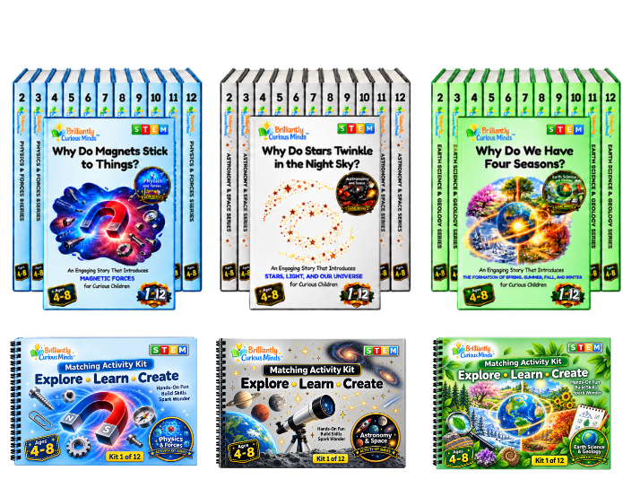 Digital storybooks and matching Activity Kits across all three science series
